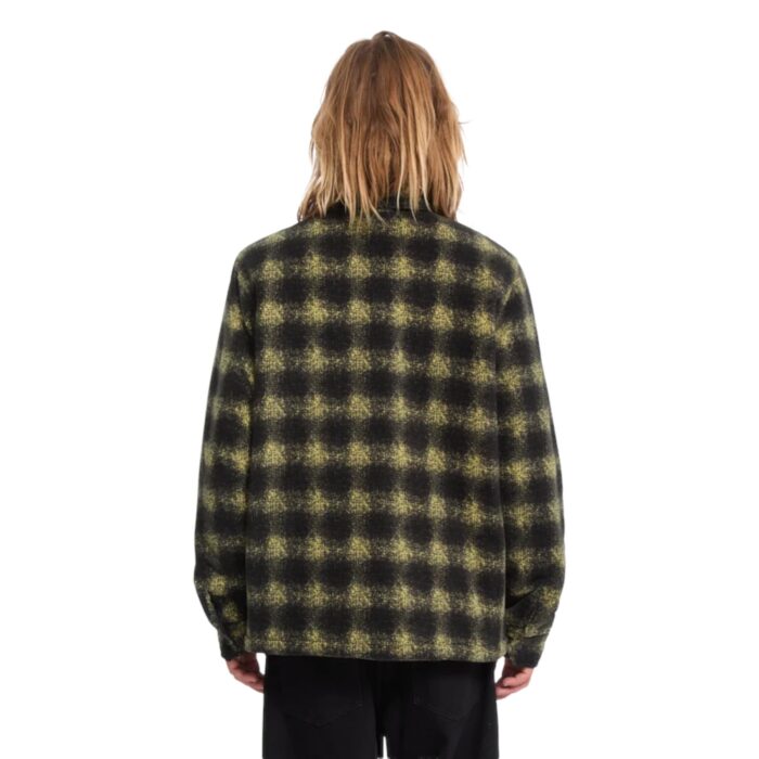 VOLCOM BOWERED II FLEECE SHIRT MUSTARD - Image 2