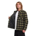 VOLCOM BOWERED II FLEECE SHIRT MUSTARD - Image 3