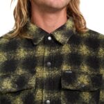 VOLCOM BOWERED II FLEECE SHIRT MUSTARD - Image 4