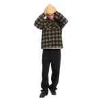 VOLCOM BOWERED II FLEECE SHIRT MUSTARD - Image 5