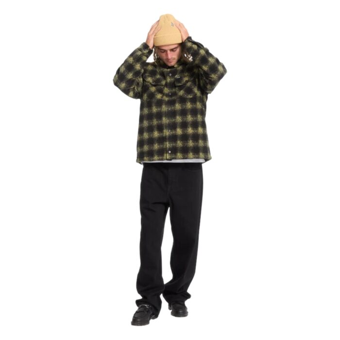 VOLCOM BOWERED II FLEECE SHIRT MUSTARD - Image 5