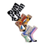 VOLCOM CARRAU PRINT MIXER 3PK SOCKS MULTI