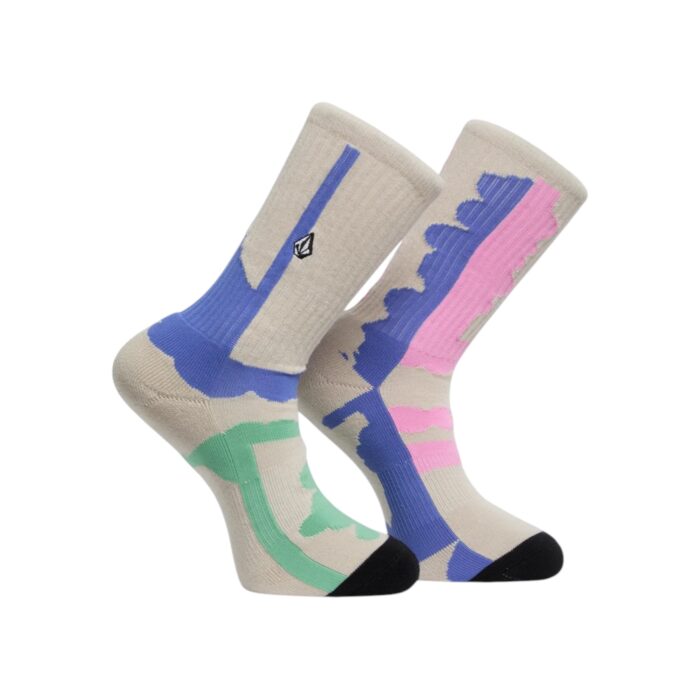 VOLCOM CARRAU PRINT MIXER 3PK SOCKS MULTI - Image 5