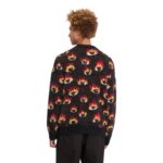 VOLCOM FA OZZY EYES SWEATER BLACK - Image 2