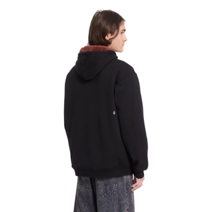 VOLCOM FA OZZY HOODIE BLACK - Image 2