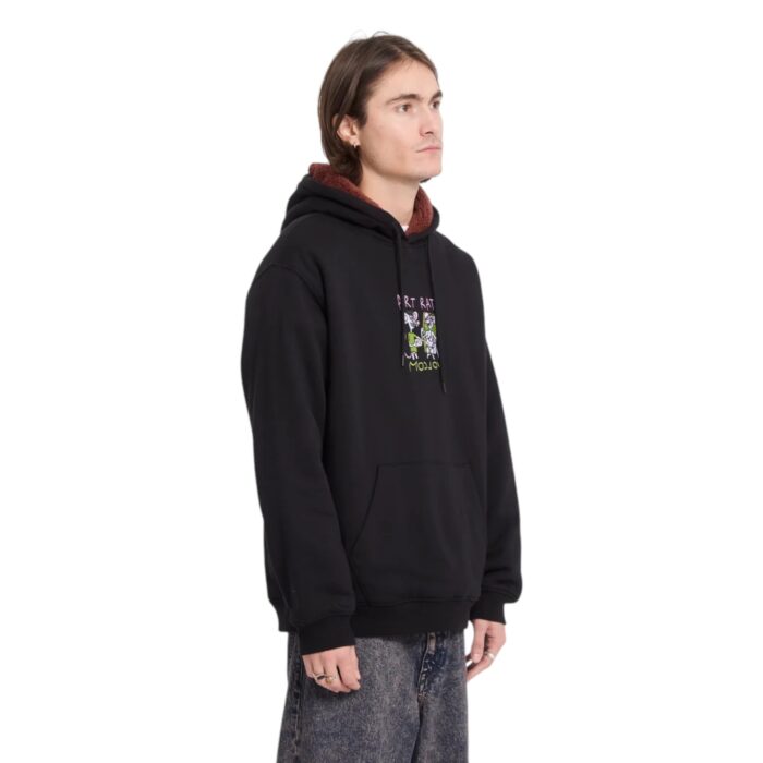 VOLCOM FA OZZY HOODIE BLACK - Image 3