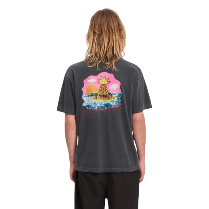 VOLCOM FA OZZY I T-SHIRT BLACK - Image 2