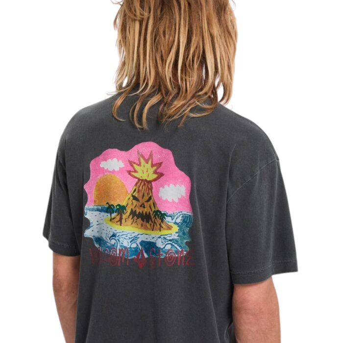 VOLCOM FA OZZY I T-SHIRT BLACK - Image 5