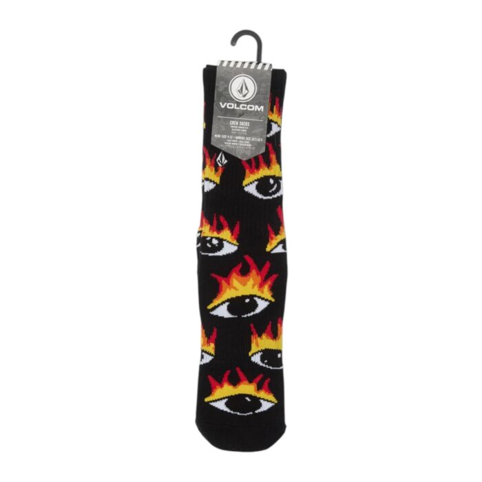 VOLCOM FA OZZY II SOCKS BLACK - Image 2