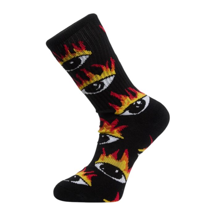 VOLCOM FA OZZY II SOCKS BLACK - Image 4