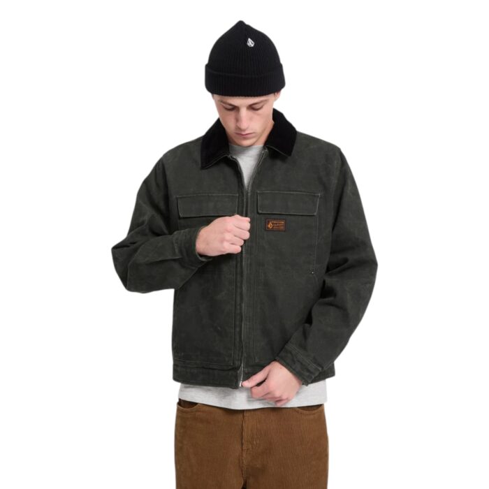 VOLCOM FULL STONE BEANIE BLACK - Image 5