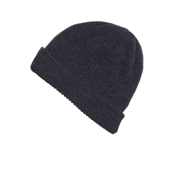 VOLCOM FULL STONE BEANIE CHARCOAL HEATHER - Image 2