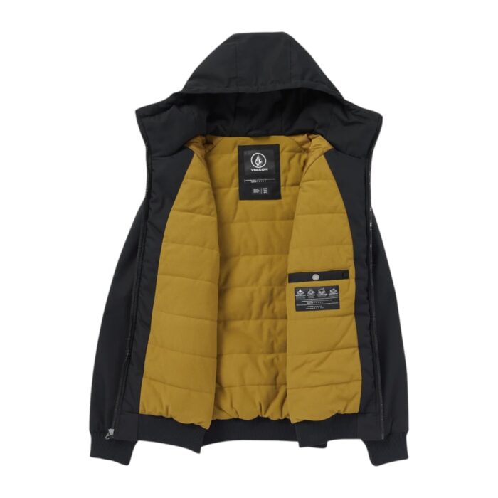 VOLCOM HERNAN 10K JACKET BLACK - Image 10