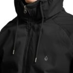 VOLCOM HERNAN 10K JACKET BLACK - Image 4