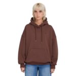 VOLCOM WOMEN STO N HOODIE TOBACCO BROWN