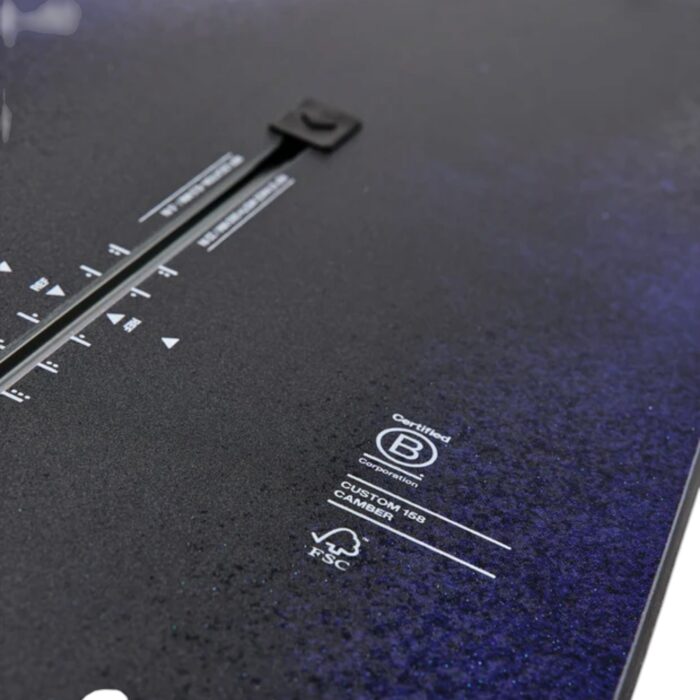 BURTON CUSTOM FLYING V SNOWBOARD FADED 154 - Image 4