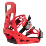 BURTON FREESTYLE RE FLEX SNOWBOARD BINDINGS GERANIUM RED