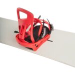 BURTON FREESTYLE RE FLEX SNOWBOARD BINDINGS GERANIUM RED - Εικόνα 6