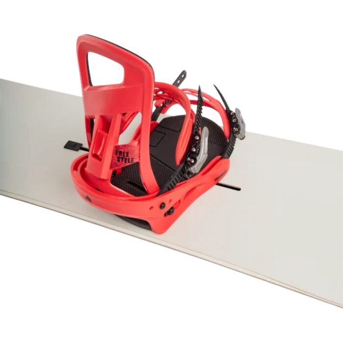 BURTON FREESTYLE RE FLEX SNOWBOARD BINDINGS GERANIUM RED - Εικόνα 6
