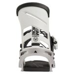 BURTON MISSION RE FLEX SNOWBOARD BINDINGS WHITE SILVER - Εικόνα 3