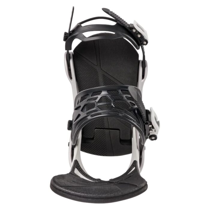 BURTON MISSION RE FLEX SNOWBOARD BINDINGS WHITE SILVER - Εικόνα 4