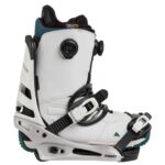 BURTON MISSION RE FLEX SNOWBOARD BINDINGS WHITE SILVER - Εικόνα 5