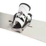 BURTON MISSION RE FLEX SNOWBOARD BINDINGS WHITE SILVER - Εικόνα 6
