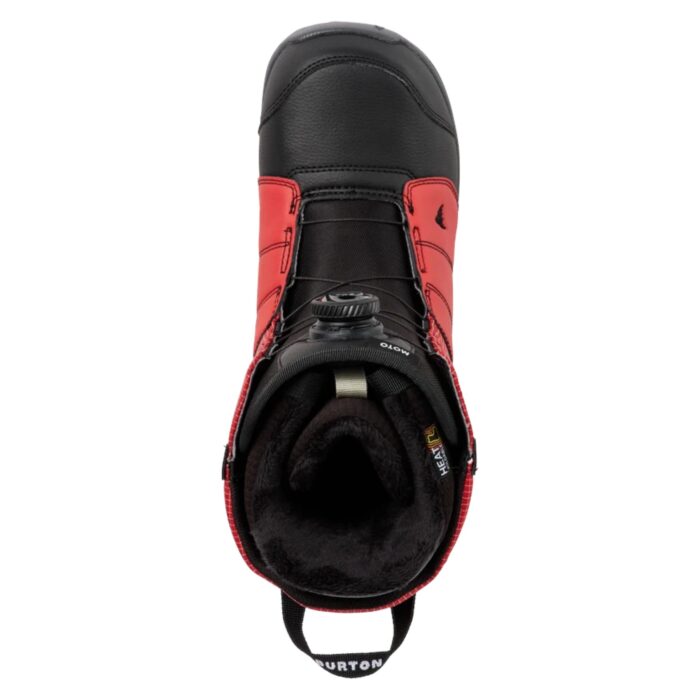BURTON MOTO BOA SNOWBOARD BOOTS GERANIUM RED BLACK - Εικόνα 4