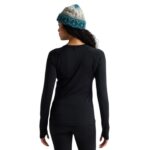 BURTON W LIGHTWEIGHT BASE LAYER CREWNECK TRUE BLACK - Εικόνα 3