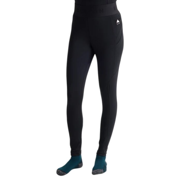 BURTON W LIGHTWEIGHT BASE LAYER PANT TRUE BLACK - Εικόνα 2