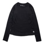 BURTON W SYNTHETIC MIDWEIGHT BASE LAYER CREW TRUE BLACK
