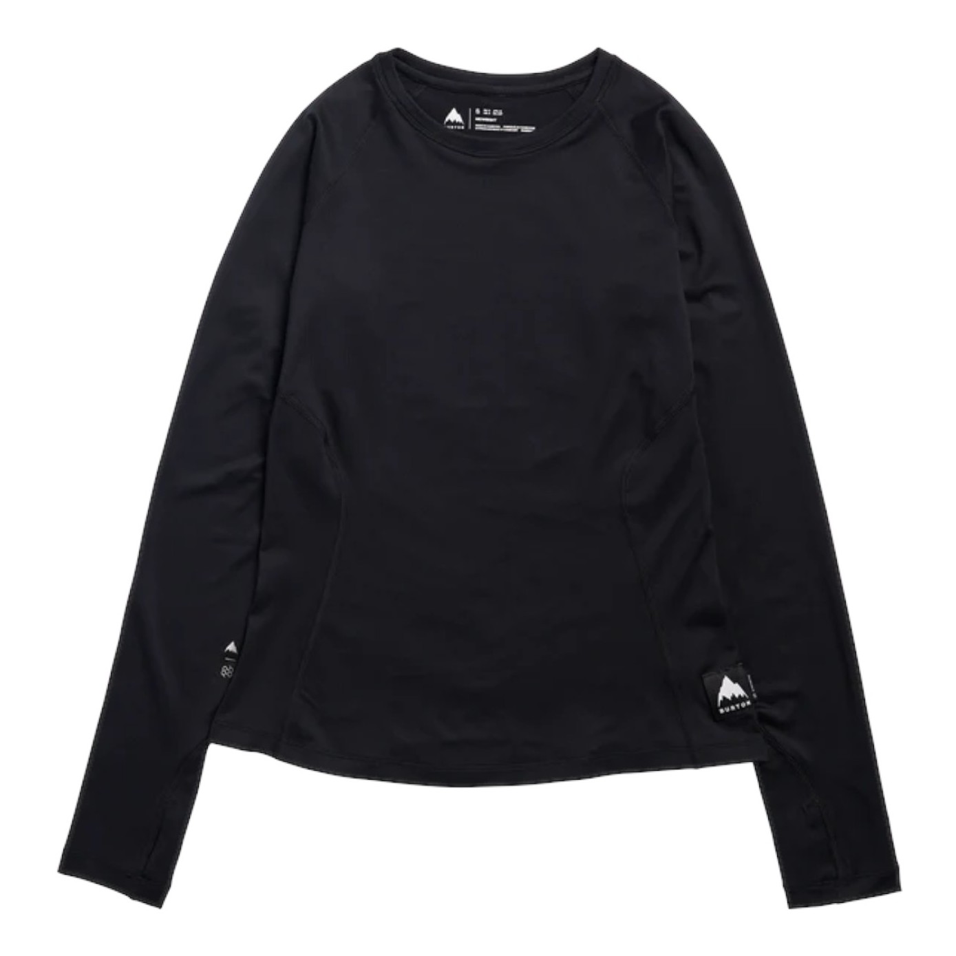 BURTON W SYNTHETIC MIDWEIGHT BASE LAYER CREW TRUE BLACK 3077410A04 95E XS S M L 1 (1)-Photoroom BURTON W SYNTHETIC MIDWEIGHT BASE LAYER CREW TRUE BLACK - Εικόνα 1