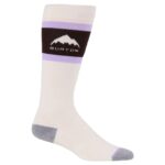 BURTON W WEEKEND MIDWEIGHT 2 PACK SNOW SOCKS BEAR HUG BROWN
