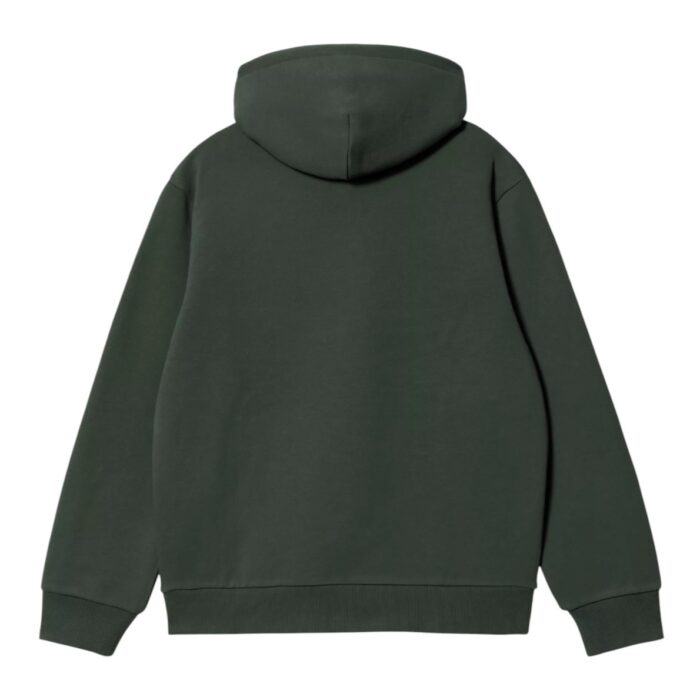 CARHARTT WIP CARHARTT HOODIE DARK SCARAB PALISANDER - Εικόνα 2