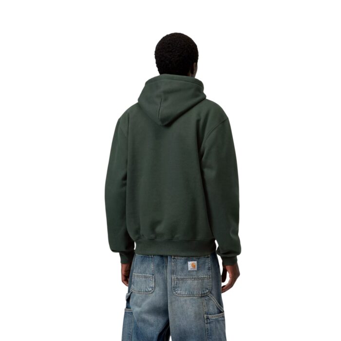 CARHARTT WIP CARHARTT HOODIE DARK SCARAB PALISANDER - Εικόνα 4