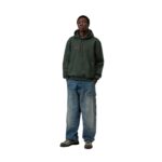 CARHARTT WIP CARHARTT HOODIE DARK SCARAB PALISANDER - Εικόνα 5