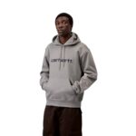 CARHARTT WIP CARHARTT HOODIE SHADY GREY DARK NAVY - Εικόνα 3