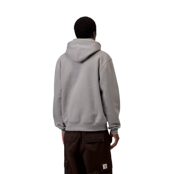 CARHARTT WIP CARHARTT HOODIE SHADY GREY DARK NAVY - Εικόνα 4