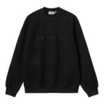 CARHARTT WIP CARHARTT SWEATSHIRT BLACK BLACK
