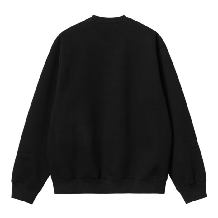 CARHARTT WIP CARHARTT SWEATSHIRT BLACK BLACK - Εικόνα 2