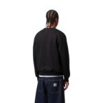 CARHARTT WIP CARHARTT SWEATSHIRT BLACK WHITE - Εικόνα 4