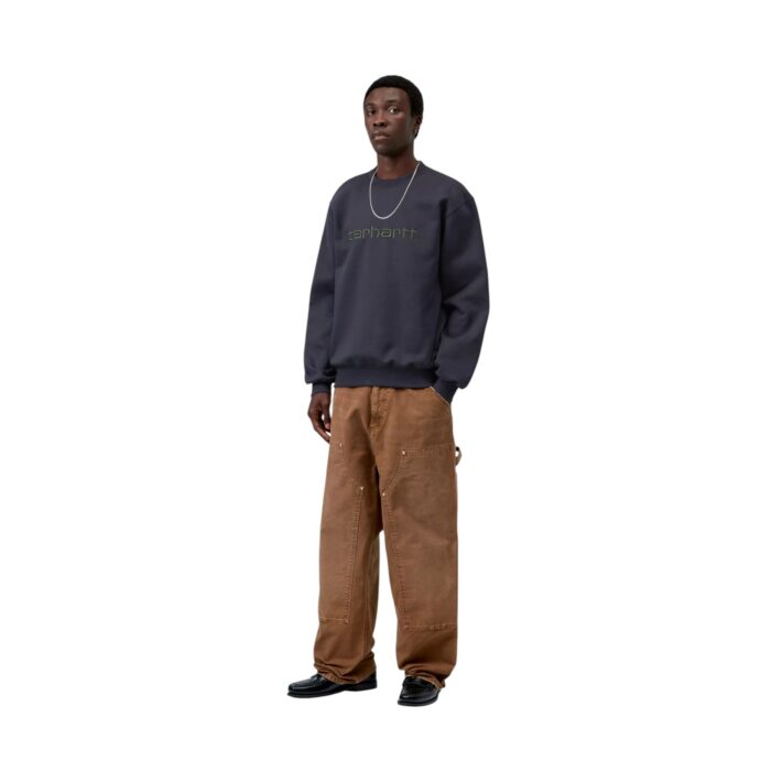 CARHARTT WIP CARHARTT SWEATSHIRT DARK NAVY DARK SCARAB - Εικόνα 5