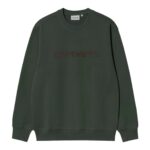 CARHARTT WIP CARHARTT SWEATSHIRT DARK SCARAB PALISANDER