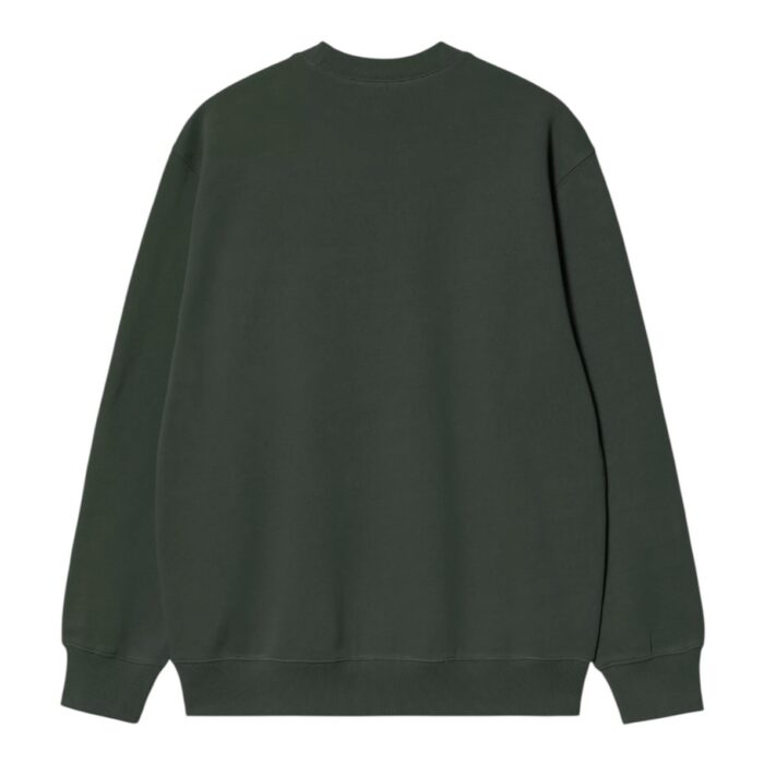 CARHARTT WIP CARHARTT SWEATSHIRT DARK SCARAB PALISANDER - Εικόνα 2