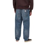 CARHARTT WIP NEWEL PANT BLUE DARK USED WASH - Εικόνα 2