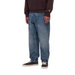 CARHARTT WIP NEWEL PANT BLUE DARK USED WASH - Εικόνα 3