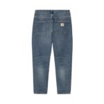 CARHARTT WIP NEWEL PANT BLUE DARK USED WASH - Εικόνα 5