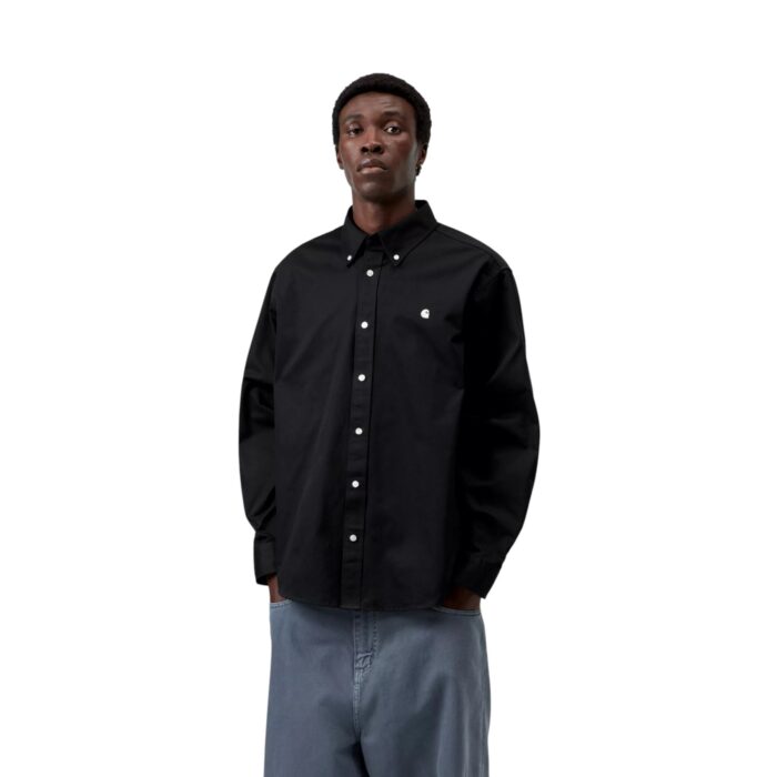 CARHARTT WIP OG MADISON SHIRT BLACK - Εικόνα 3