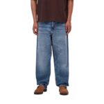 CARHARTT WIP SINGLE KNEE PANT BLUE MARBLE USED WASH
