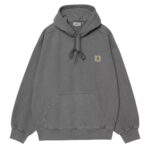 CARHARTT WIP VISTA HOODIE BLACK GARMENT DYED